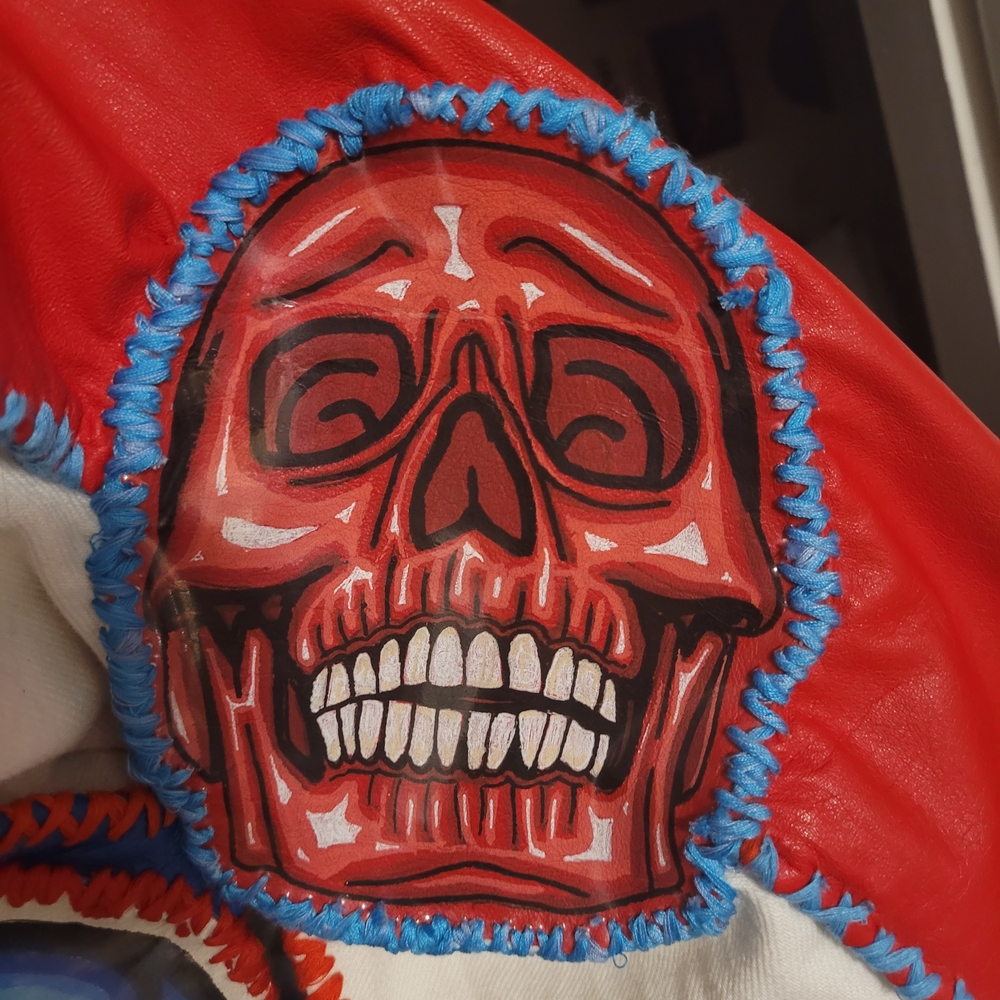 Men's Patchwork Skull Jacket - image 8